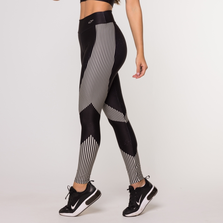 Calça Legging Graphic Estampada Feminina para Academia Suplex