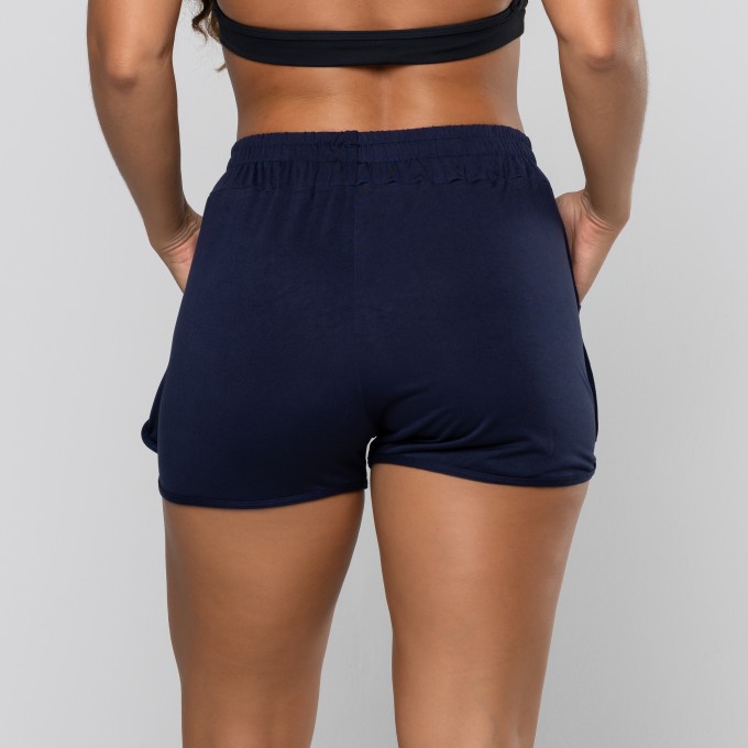 Short Soltinho com Bolso Feminino Esportivo Academia para Correr