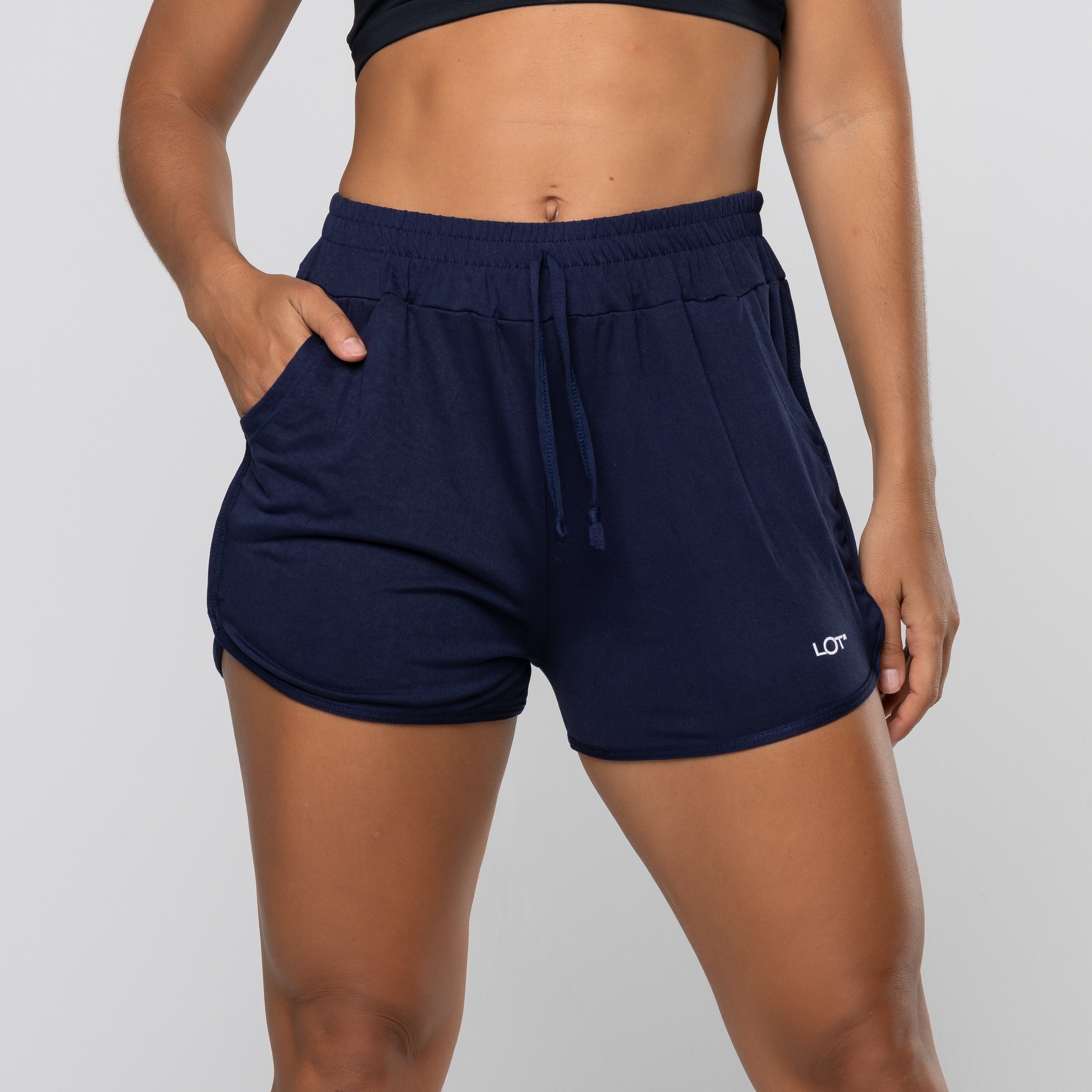 Short Soltinho com Bolso Feminino Esportivo Academia para Correr - Lot ...