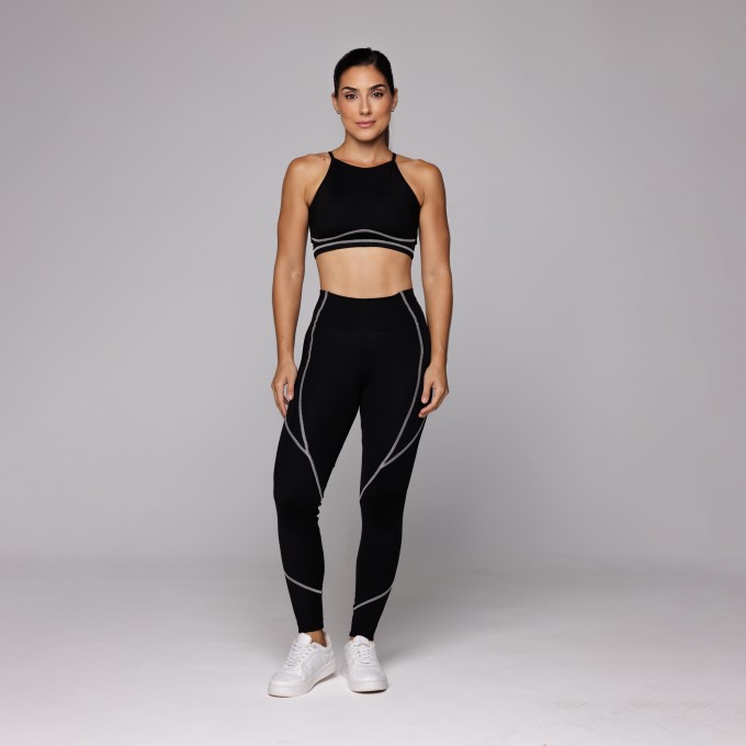 Top Poliamida Academia Fitness Feminino Esportivo Sense