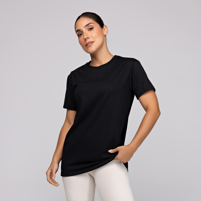 Camisa T-Shirt Oversize Feminina Algodão Premium Super Grosso