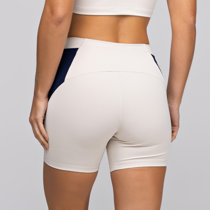 Short Poliamida Academia Feminino com Bolso Frame