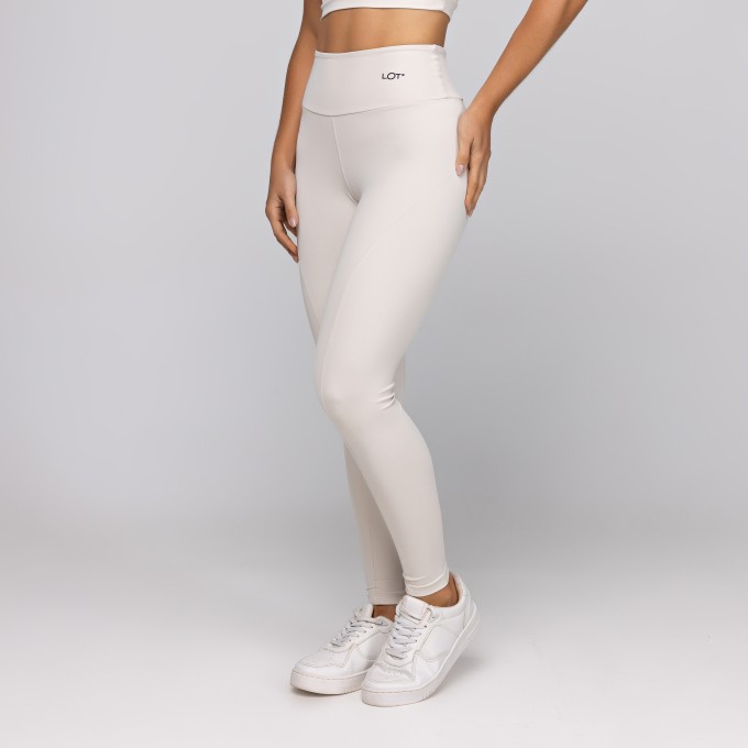 Calça Legging Poliamida Feminina com Bolso Atrás Empina Bumbum Gelo