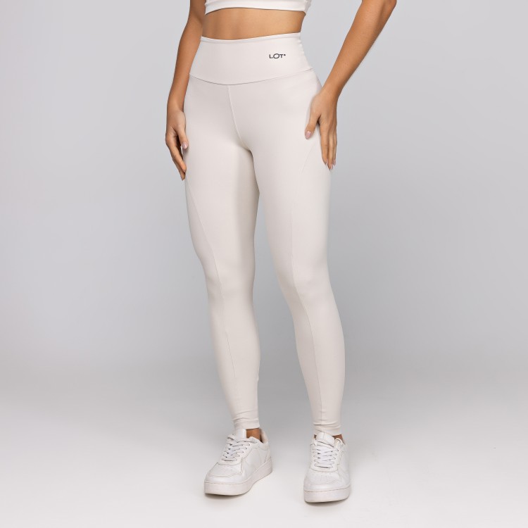 Calça Legging Poliamida Feminina com Bolso Atrás Empina Bumbum Gelo