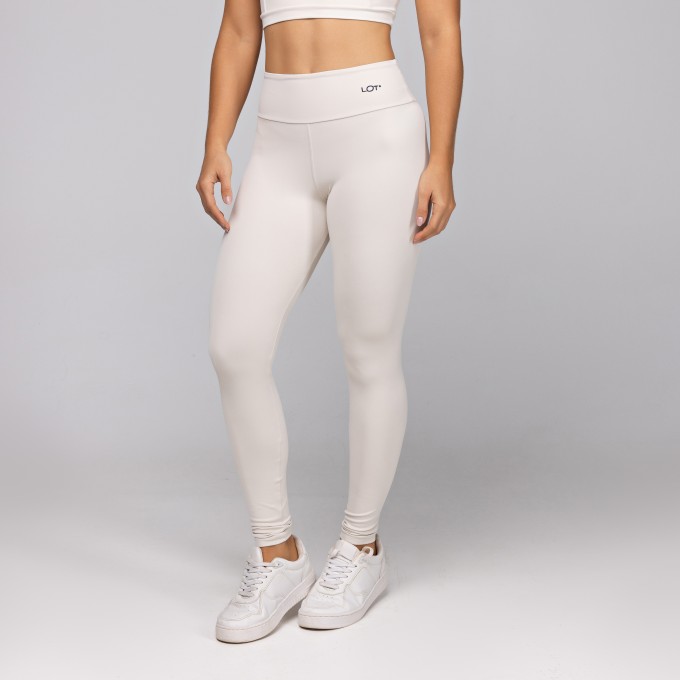 Calça Legging Poliamida Básica Gelo