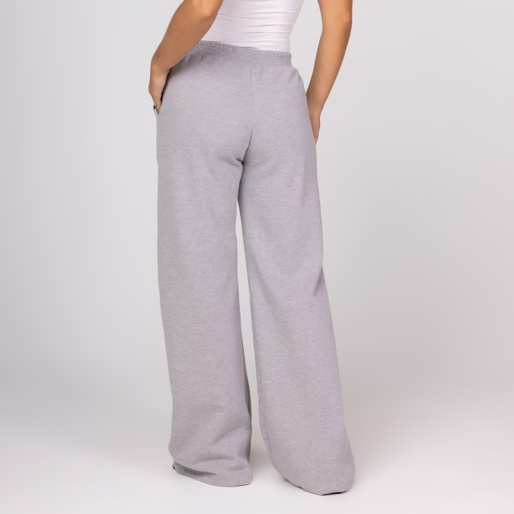 Calça de Moletinho Mescla Feminino Soltinho