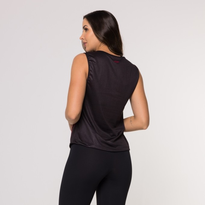 Regata Fitness Básica Estampada Feminina Inspiration